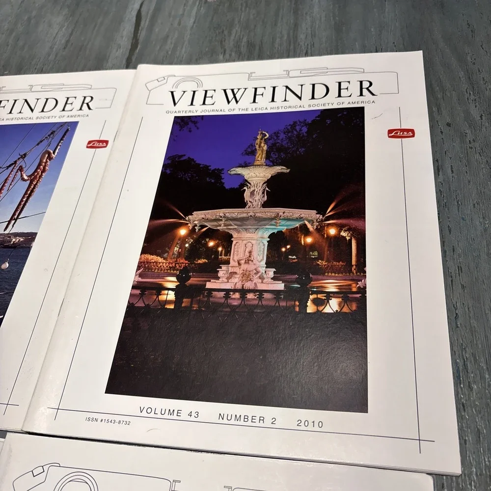 2010 V43 1-4 ~ Viewfinder Leica Quarterly Journals (LHSA) - Rare!